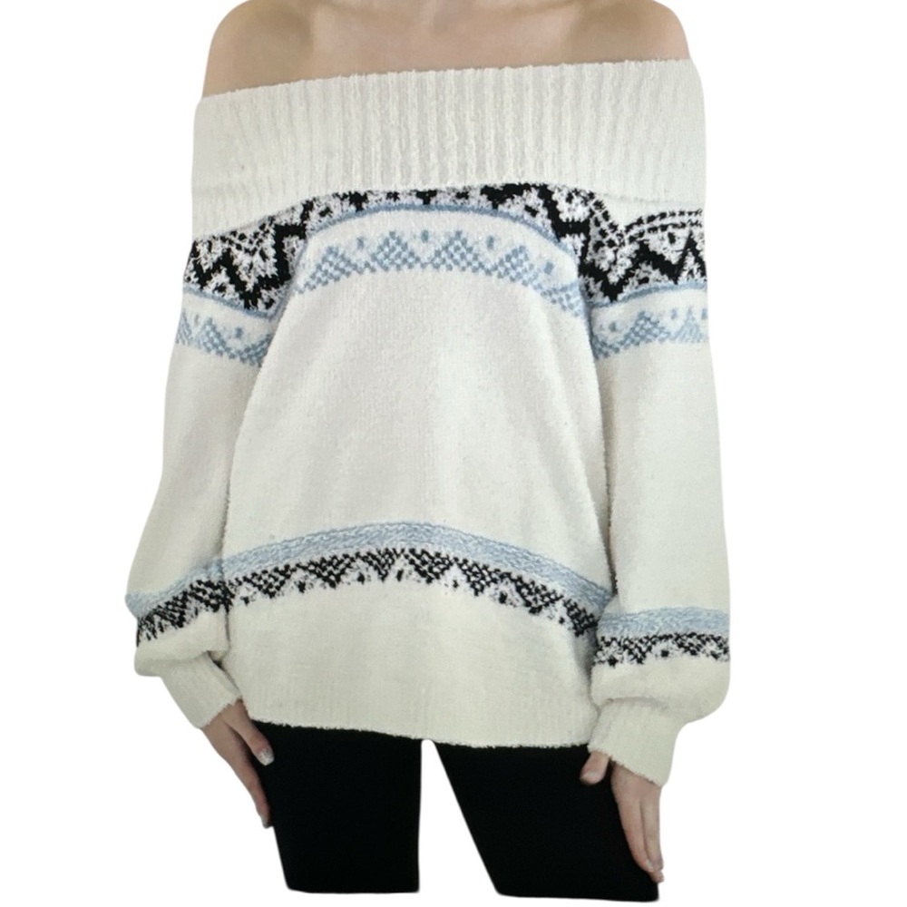 Philosophy NWT Printed Cowl Neck Sweater